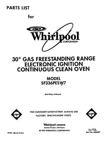 Front cover