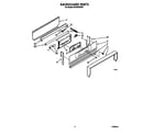 Whirlpool SF316PESW7 backguard diagram