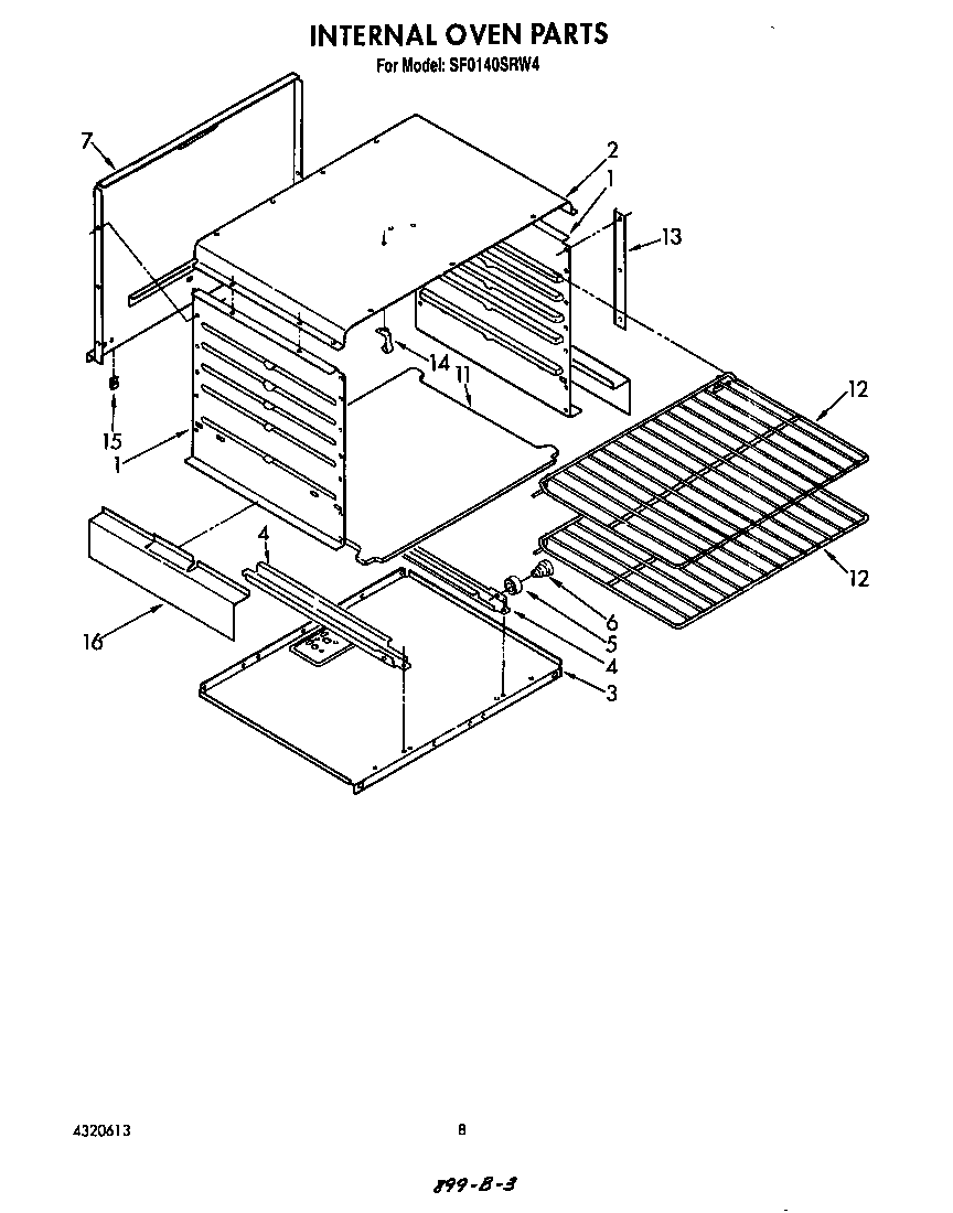 Internal oven
