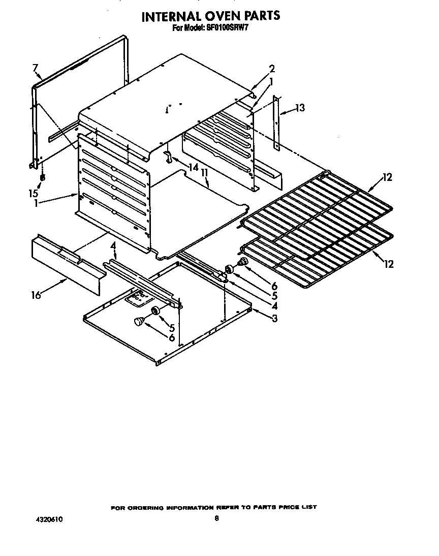 Internal oven