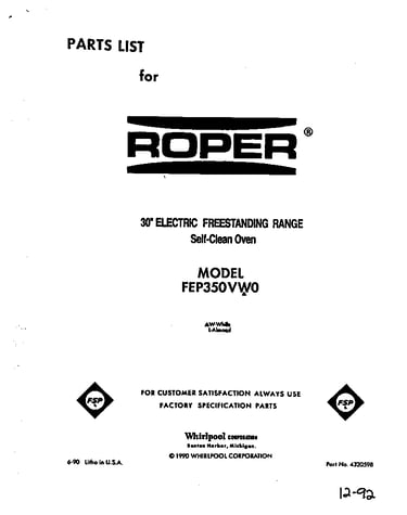 Front cover