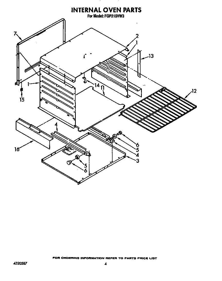 Internal oven