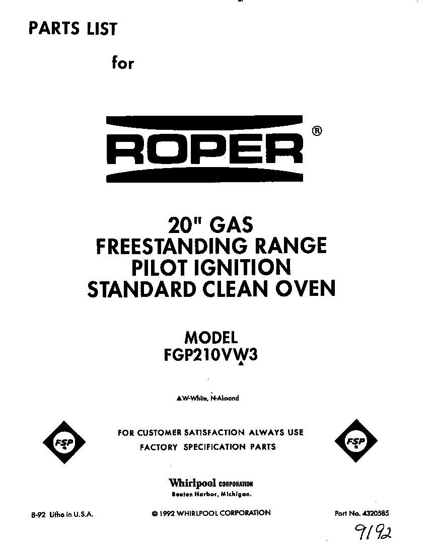 Front cover