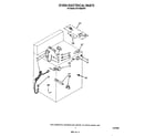 Whirlpool SF375BEPW7 oven electrical diagram