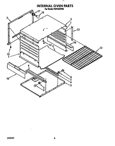Internal oven