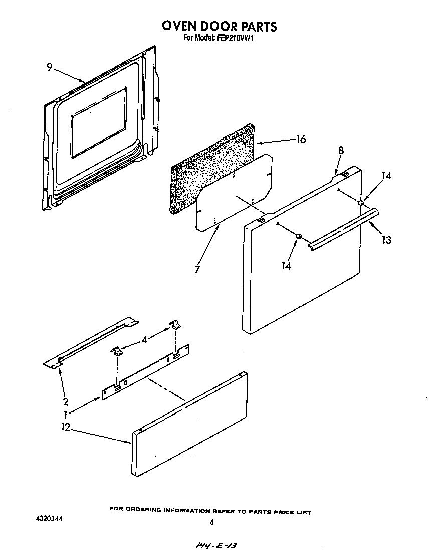 Oven door