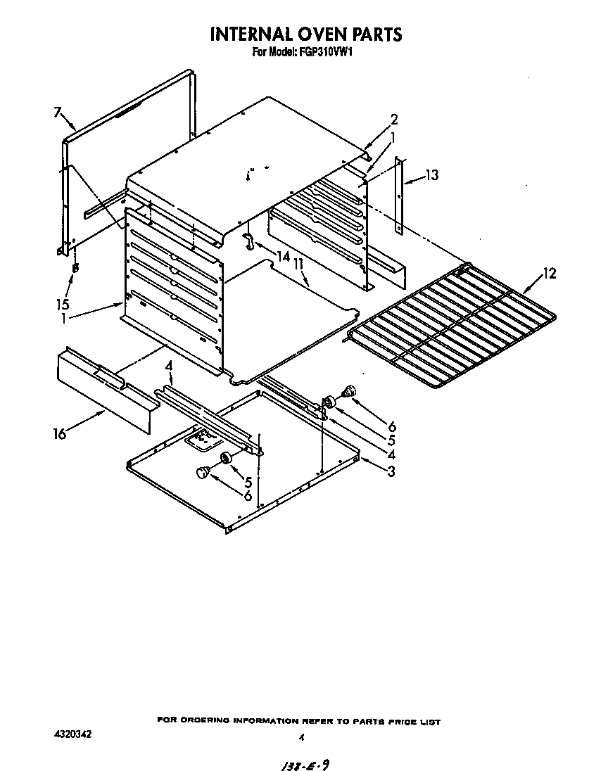 Internal oven