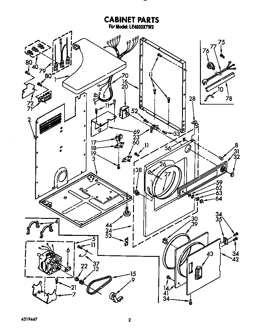 Parts diagram