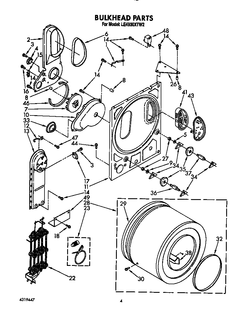 Parts diagram