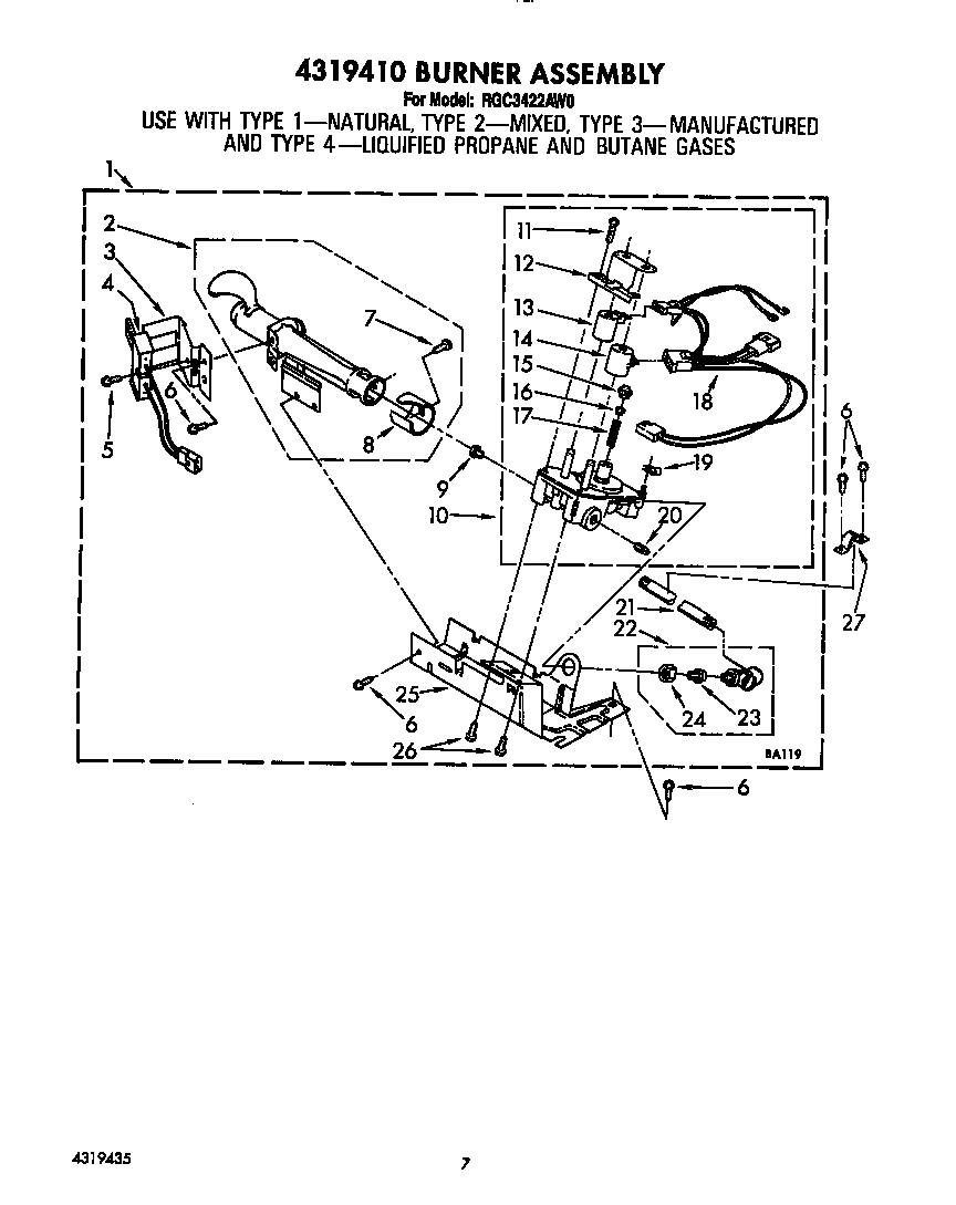 4319410 burner