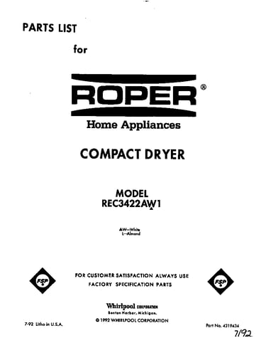 Parts diagram