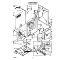 Whirlpool LG4931XTW1 cabinet diagram