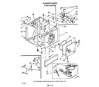 Whirlpool CG2951XSW2 cabinet diagram