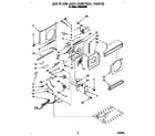 Whirlpool AR0500XW5 airflow and control diagram