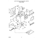 Whirlpool ACQ052XZ2 air flow and control diagram