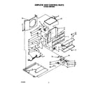 Whirlpool ACM102XX2 air flow and control diagram