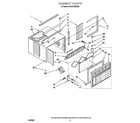 Whirlpool BHAC1000XS2 cabinet diagram