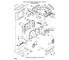 Whirlpool ACQ122XZ1 air flow and control diagram