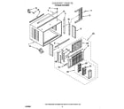 Whirlpool ACQ122XZ1 cabinet diagram