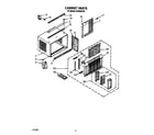 Whirlpool ACX082XZ0 cabinet diagram