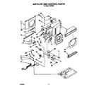 Crosley CA5WM41 air flow and control diagram