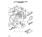Whirlpool BHAC0500XS2 airflow and control diagram