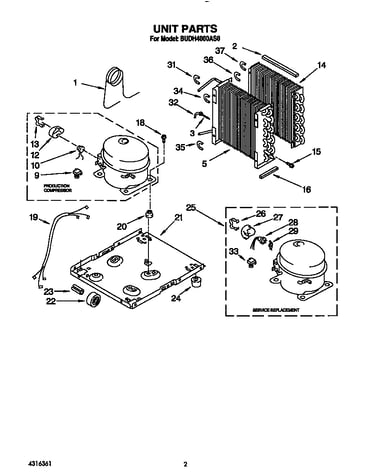 Unit parts