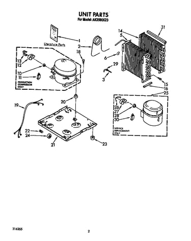 Unit parts