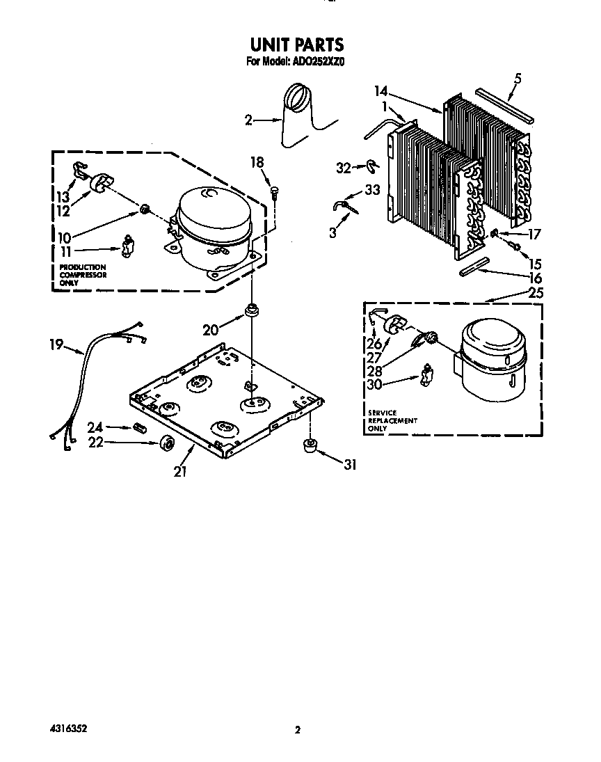 Unit parts