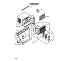 Whirlpool ACQ154XY1 cabinet diagram