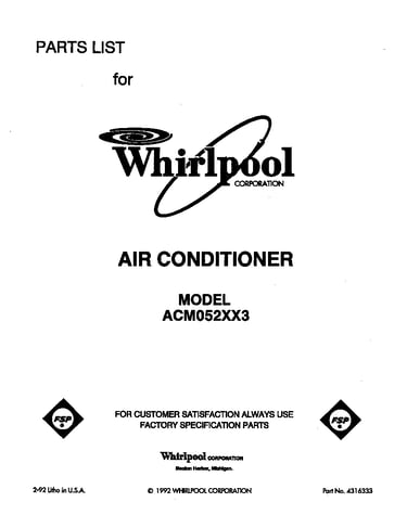 Front cover