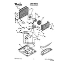 Whirlpool ACE124XY0 unit parts diagram