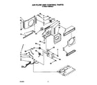 Whirlpool ACM062XX1 air flow and control diagram