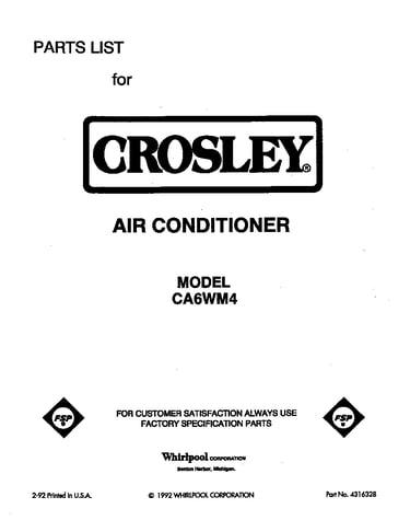 Front cover