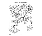 Whirlpool ACQ154XY0 airflow and control diagram