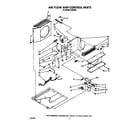 Crosley CA8WR4 air flow and control diagram
