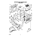 Whirlpool CA25WQ4 air flow and control diagram