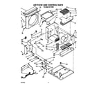 Whirlpool CA17WQ4 airflow and control diagram