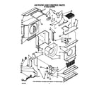 Crosley CAH18WQ4 air flow and control diagram