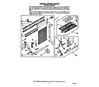 Crosley CAH18WQ4 installation parts diagram