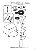 Optional parts (not included)