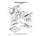Whirlpool AC1012XM2 air flow and control diagram