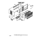 Whirlpool AC1012XM2 cabinet diagram