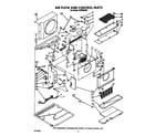 Whirlpool ACE082XS1 airflow and control parts diagram
