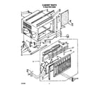 Whirlpool BHAC1400XS0 cabinet diagram