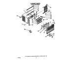 Whirlpool BHAC0700XS0 cabinet diagram