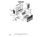 Whirlpool BHAC0500XS0 cabinet diagram