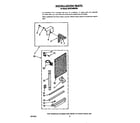 Whirlpool BHAC0500XS0 installation diagram