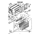 Whirlpool BHAC1800XS0 cabinet diagram
