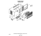 Whirlpool BHAC1200XS0 cabinet diagram